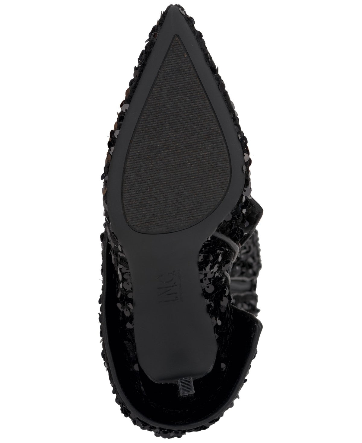 I.N.C. International Concepts Skylar Cuff Dress Boots Black Sequin 8M