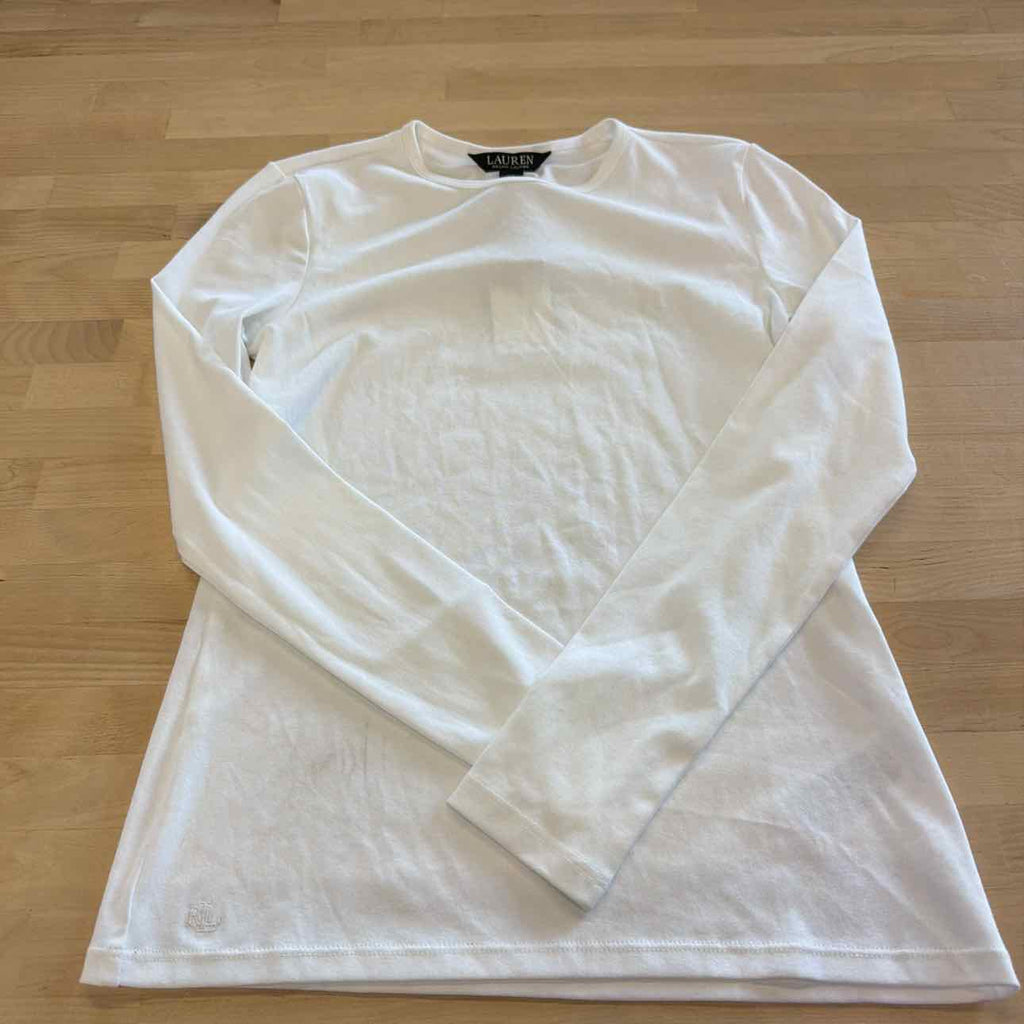Lauren Ralph Lauren Cotton-Blend Long-Sleeve Top