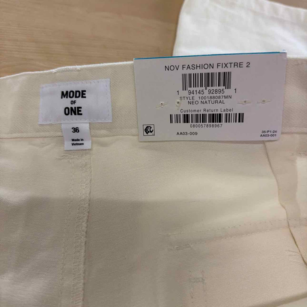 Mode of One Men's Regular-Fit Utility Pants - Neo Natural