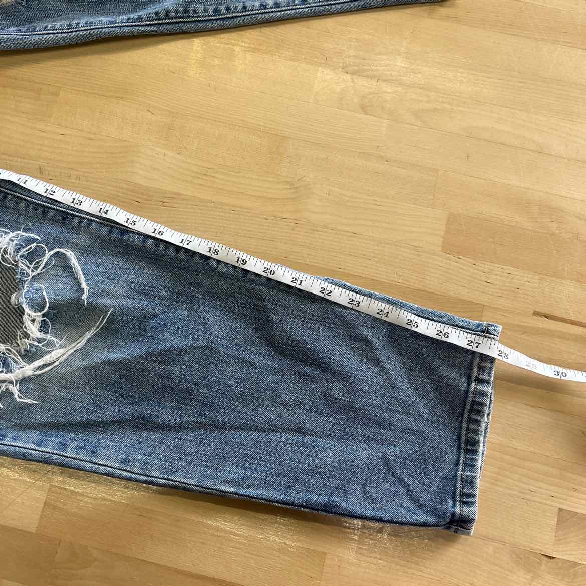 Eunina Size 11/30 Blue Preloved Jeans