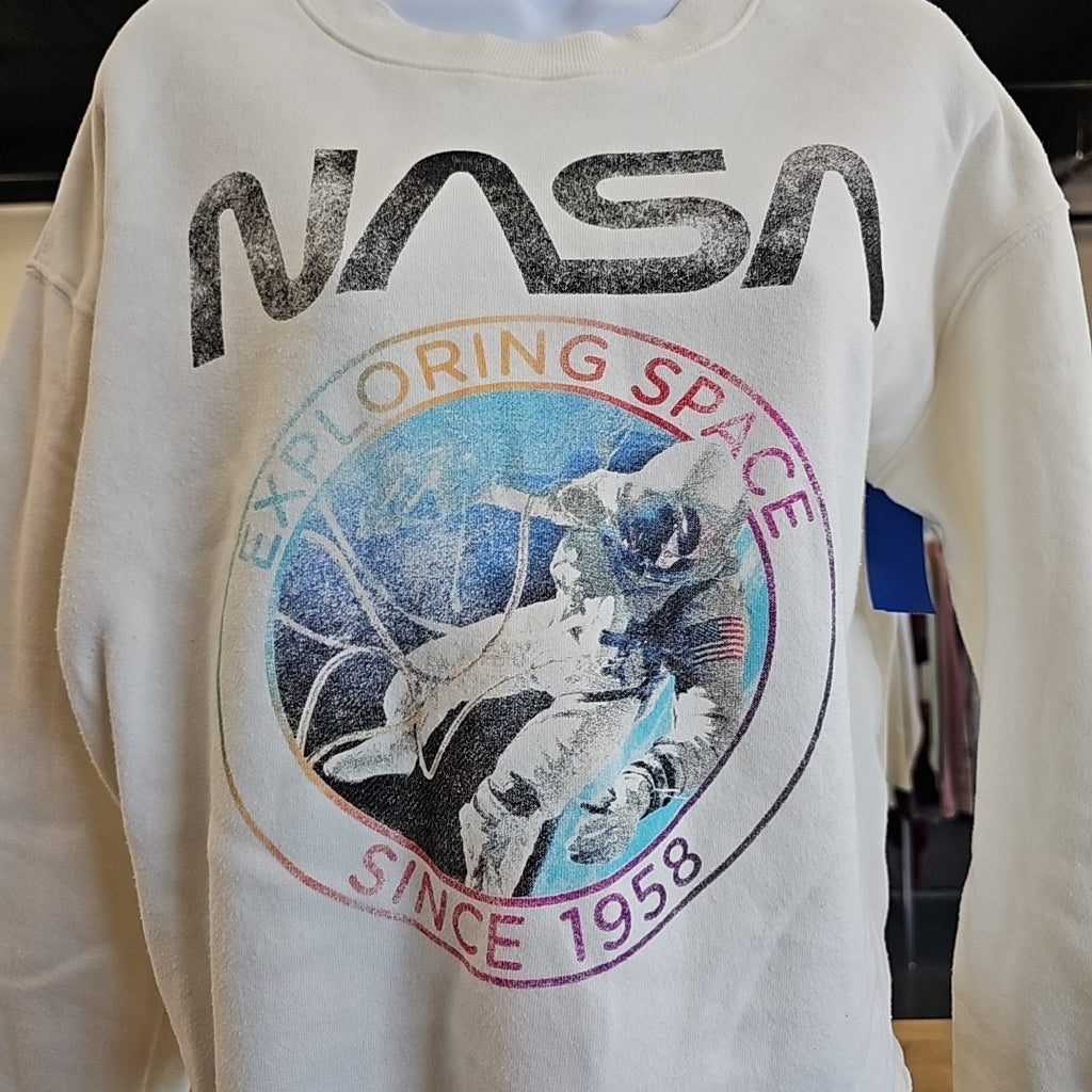 Nasa Size S White Sweatshirt