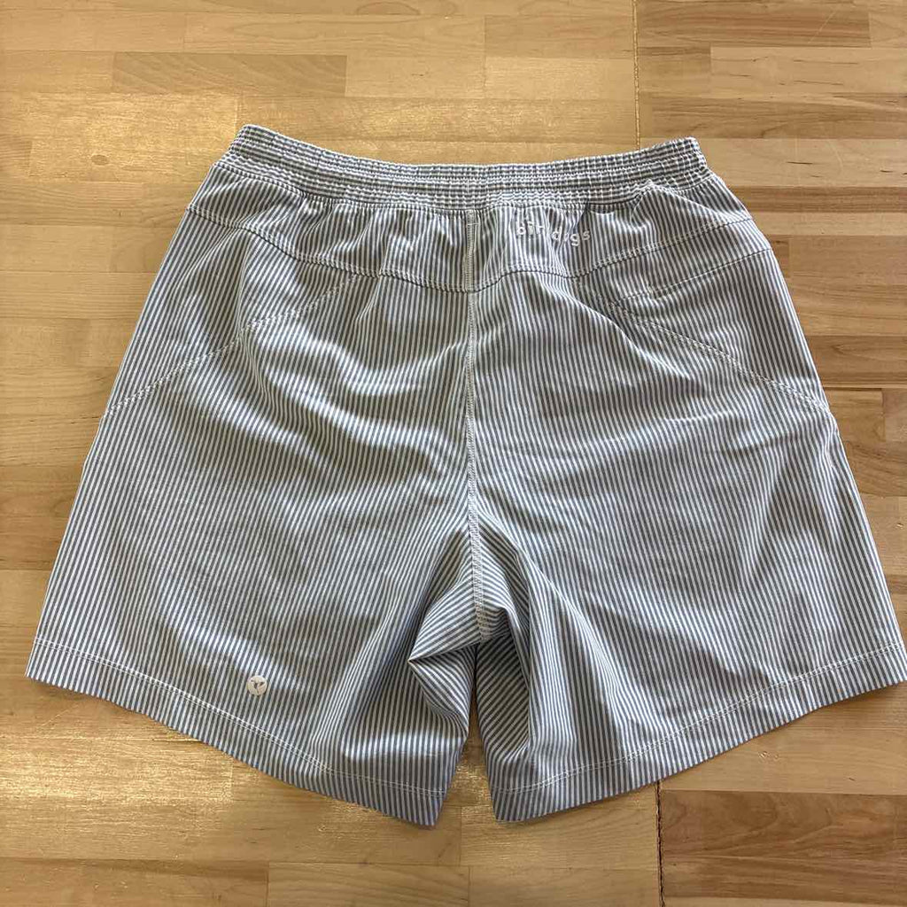 Size M Blue White MENS Athletic Shorts