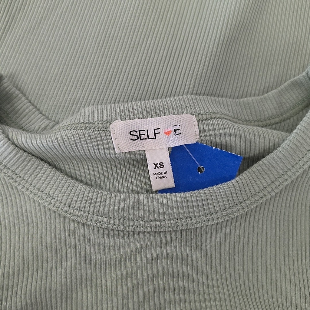 Self E Size XS Soft Ribbed Baby Tee