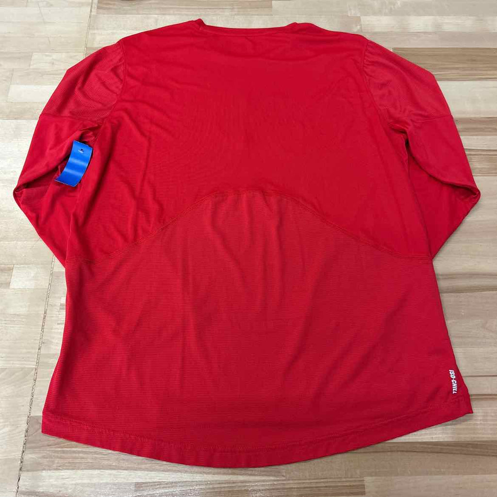 Under Armour Size L Red MENS Athletic Long Sleeve