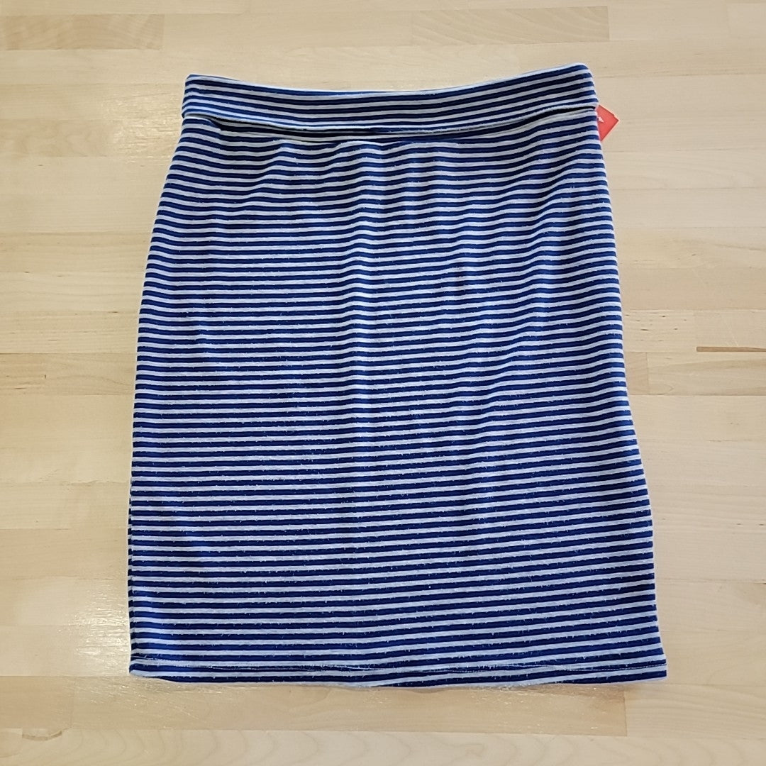 LulaRoe Size S Blue Skirt