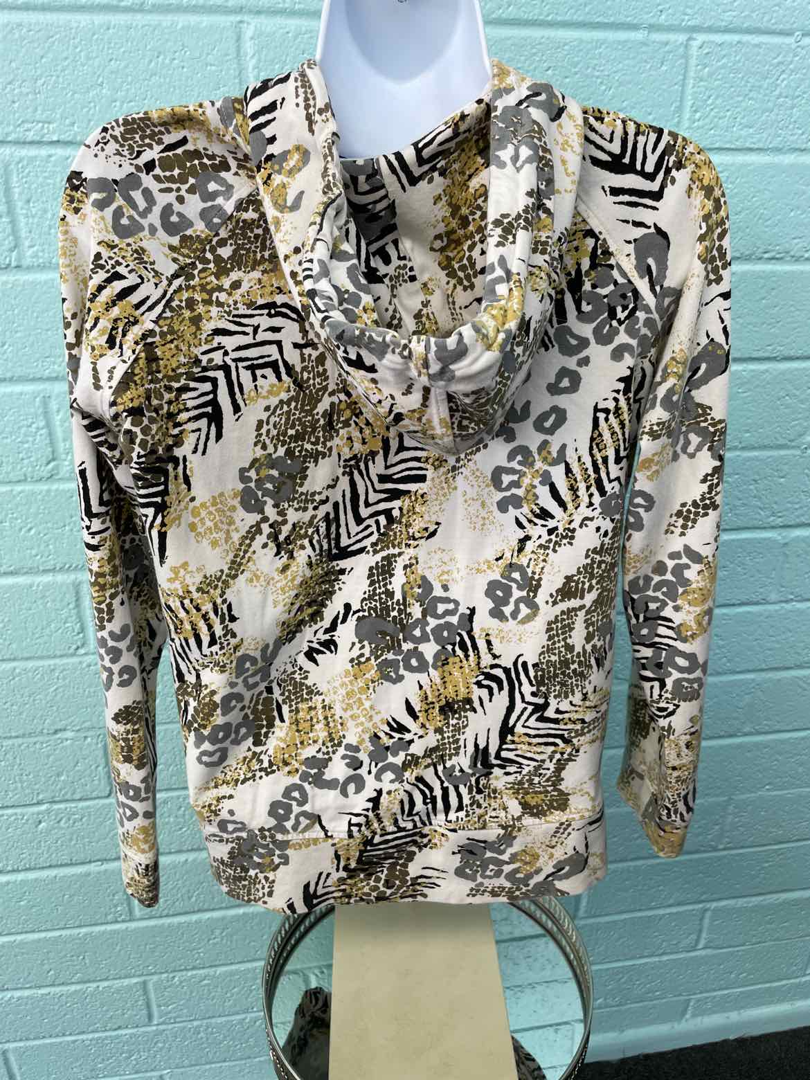 Chico's Size 0 White Yellow Jacket