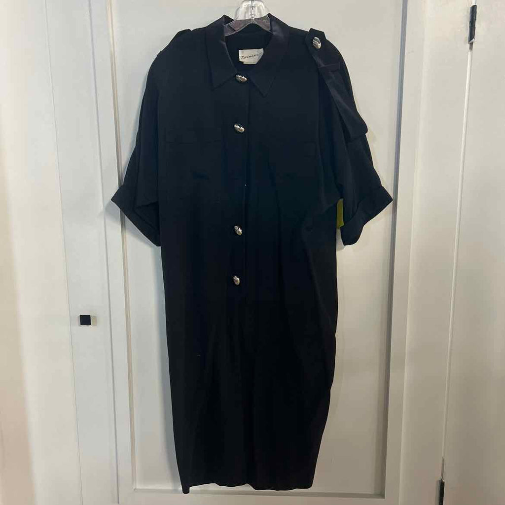 Brenner Size 15/16 Black Preloved Dress
