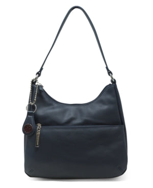 Giani Bernini Nappa Leather Hobo NavySilver NWT