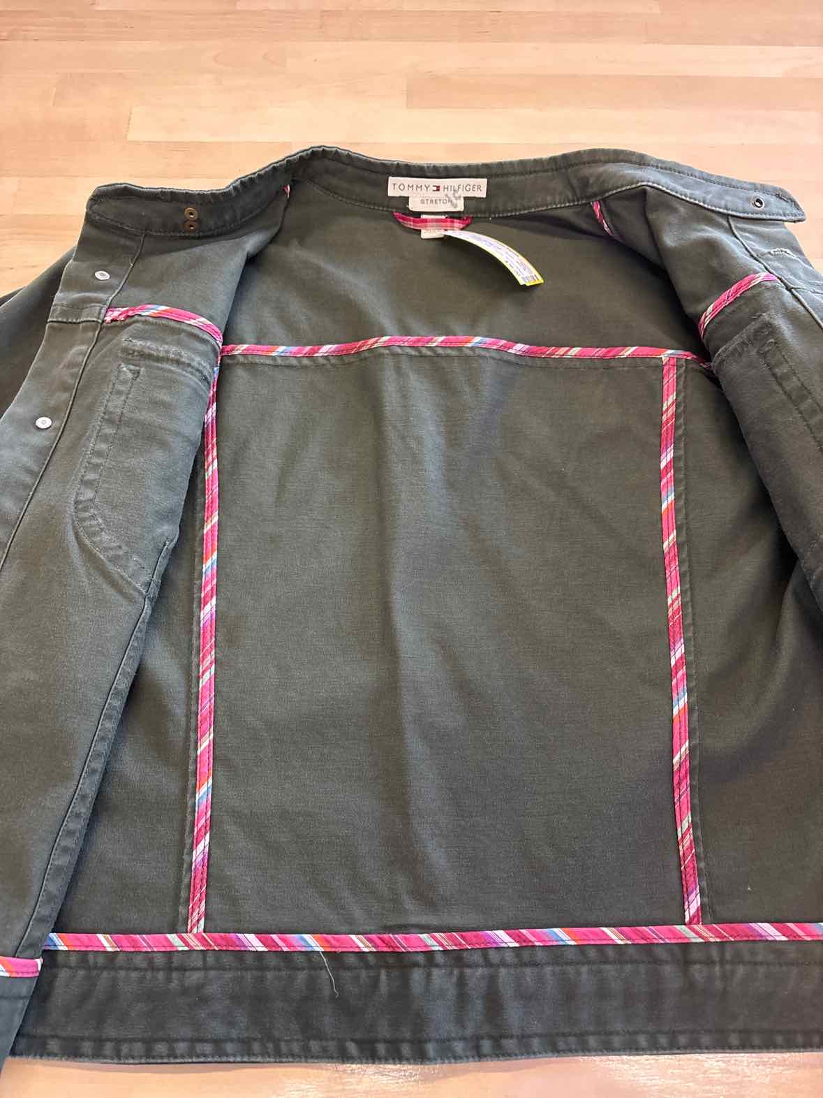 Tommy Hilfiger Size 16 Green Jacket