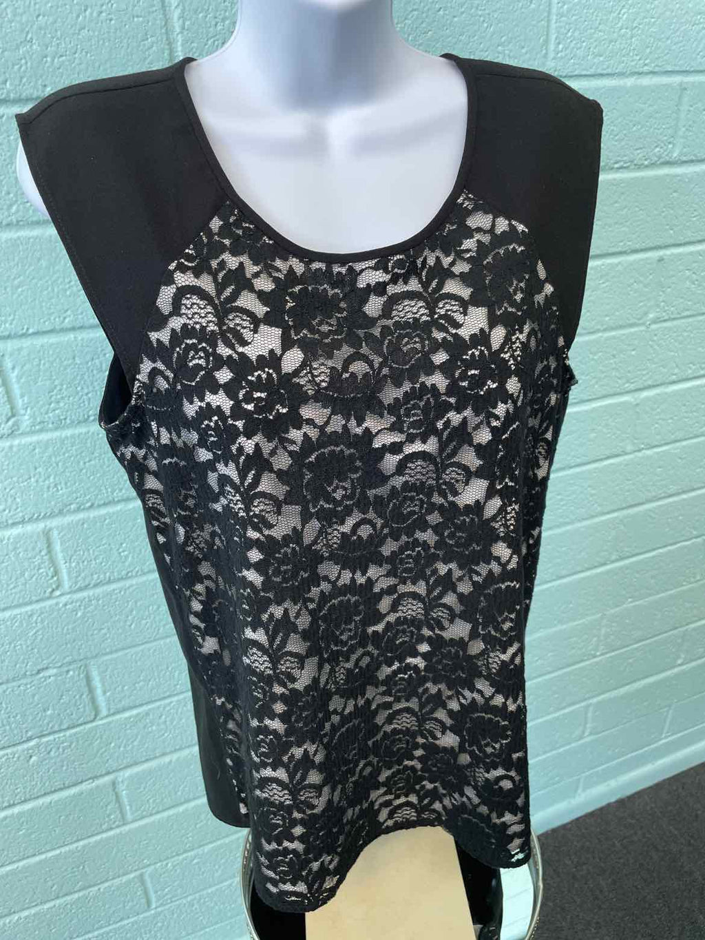 Ann Taylor Size S Black Shirt