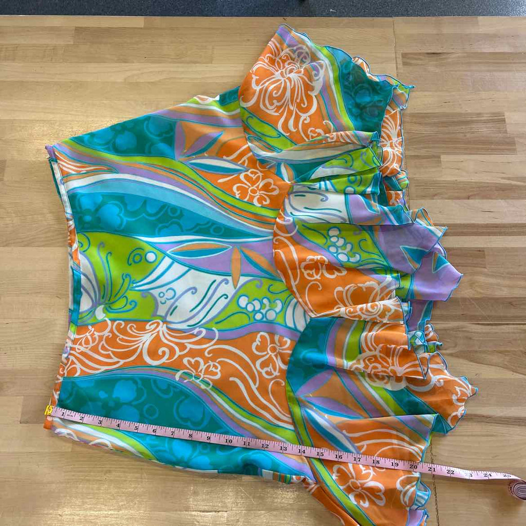 Worthington Size 16 Multi Color Preloved Skirt