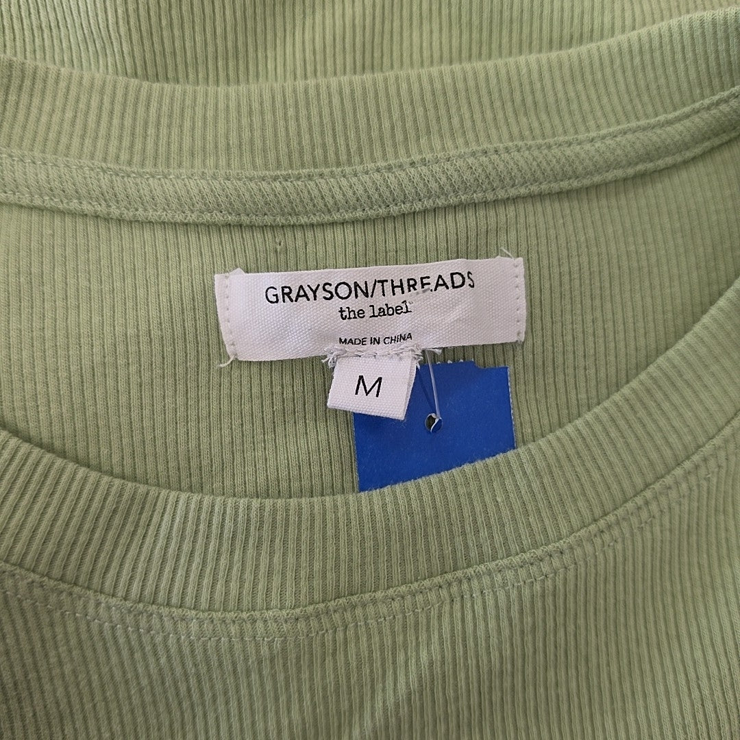 Grayson Threads Size M Motor Club Graphic Ribbed T-Shirt