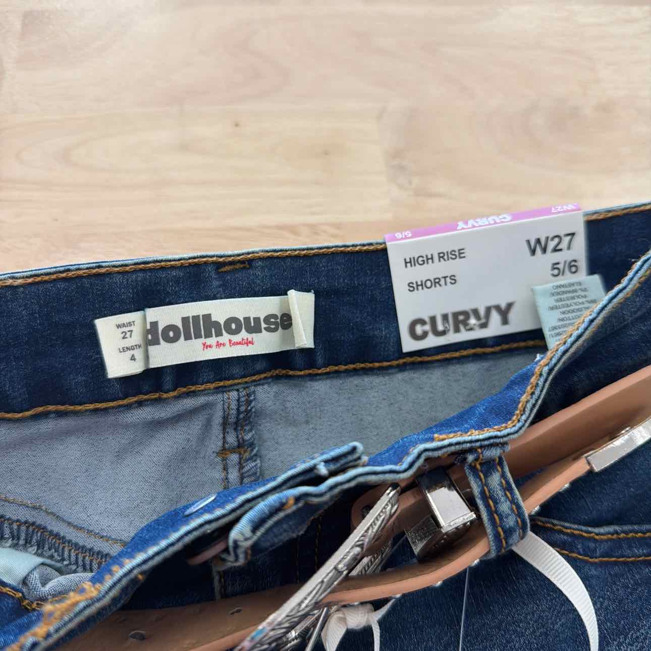 dollhouse Women Size 27 Blue New Shorts