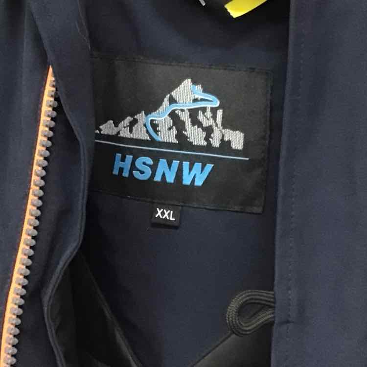 HSNW Size XXL Blue Orange MENS Jacket