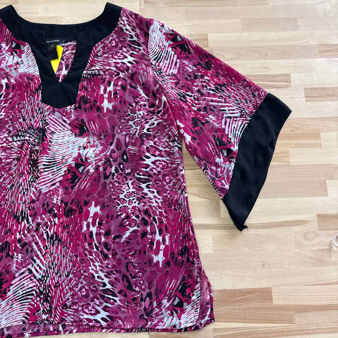 Ashley Stewart Size 14 Pink Blouse