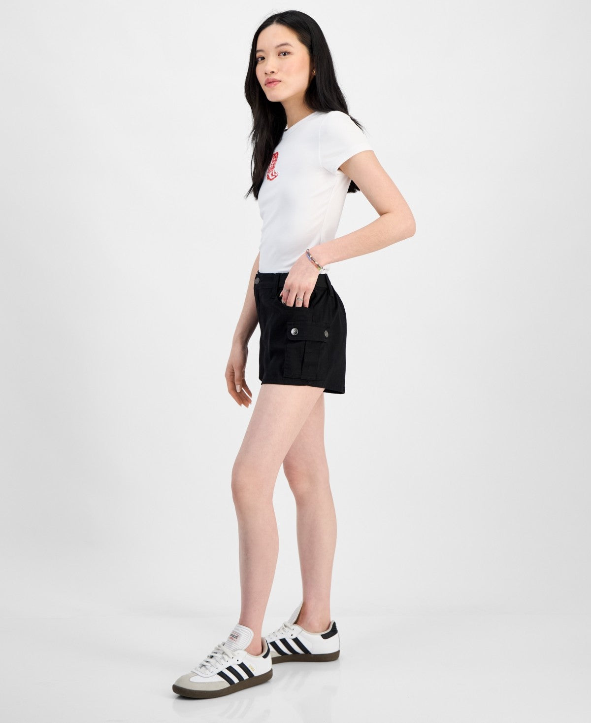 Madden Girl Women Size M Black New Shorts