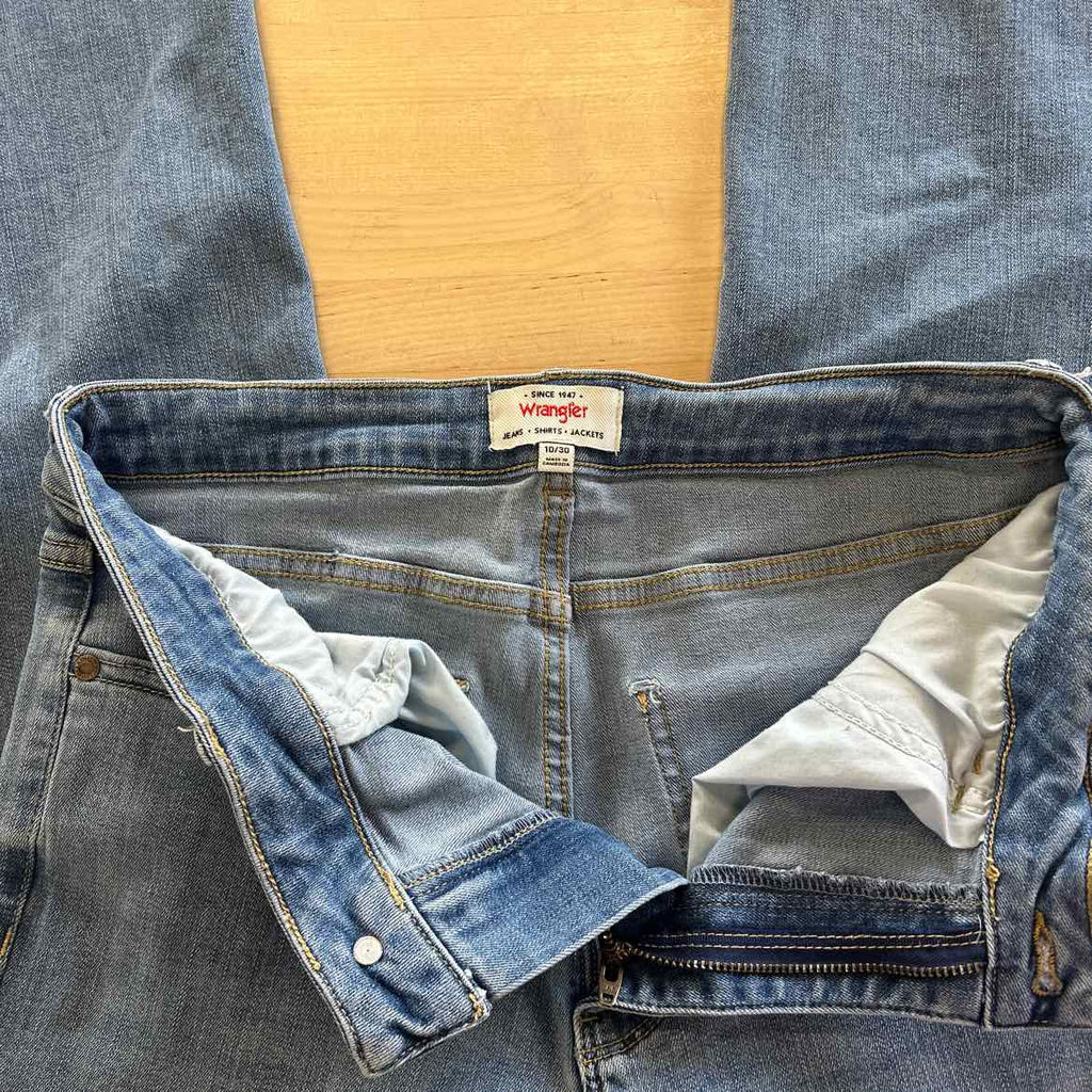 Wrangler Size 10 Blue Denim Preloved Jeans