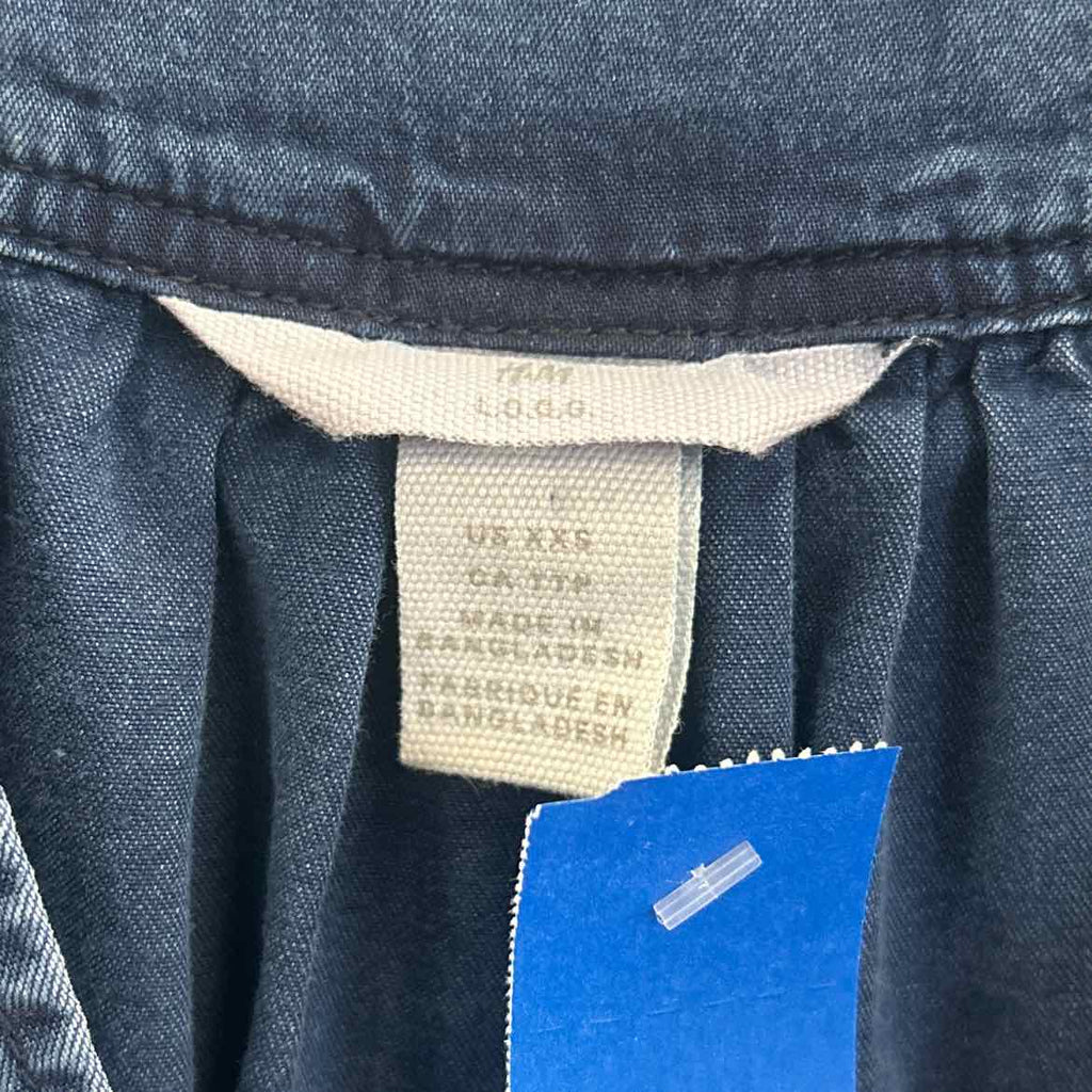 H&M Size XXS Navy Preloved Dress