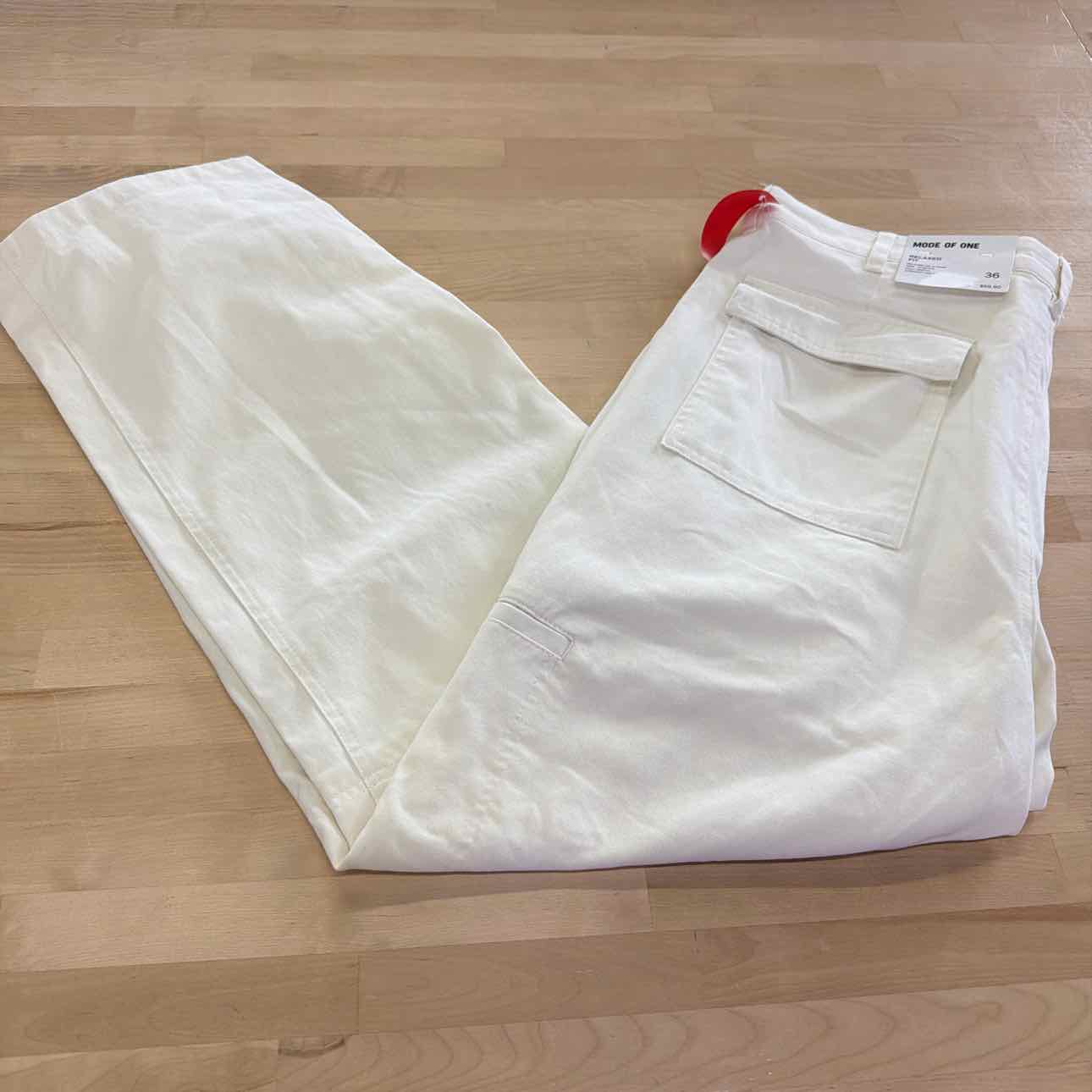 Mode of One Men's Regular-Fit Utility Pants - Neo Natural