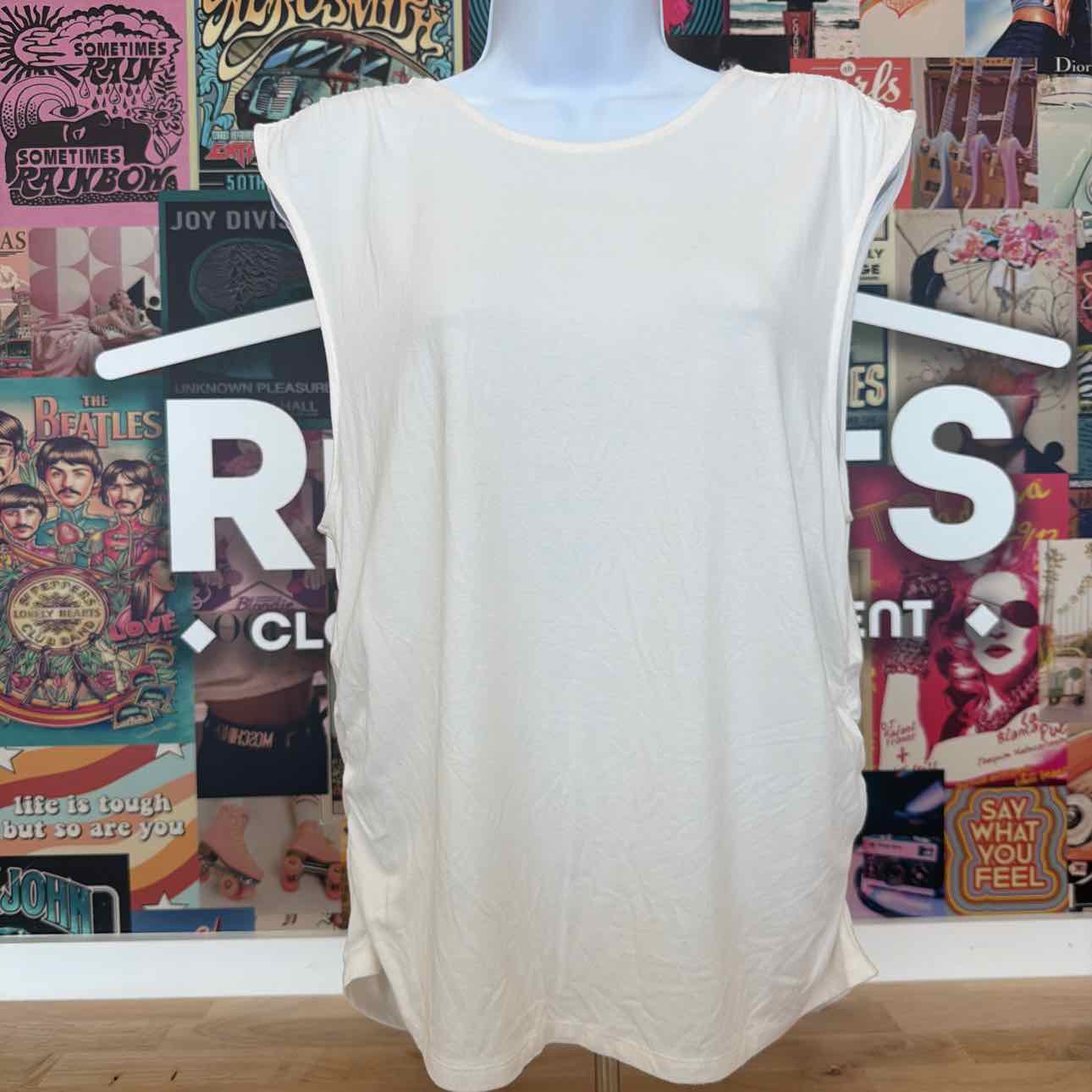 Levi's Size XL Crystal Ruched Top