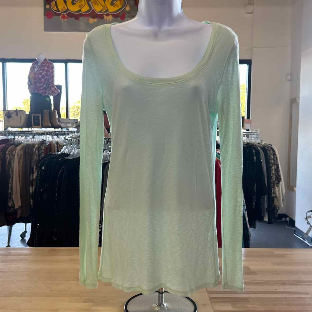 Michael Stars Size One Size Teal Long Sleeve