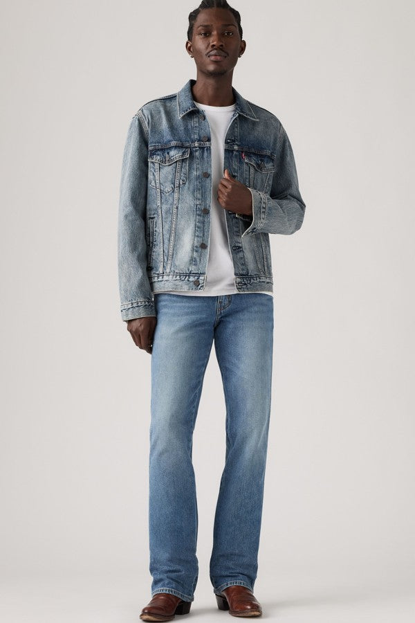 Levi's 537 Western Bootcut Jeans - Men's - 33X32 - Medium Wash / Throw the Lasso