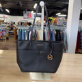 Michael Kors Black Tote Pebbled Leather Totes