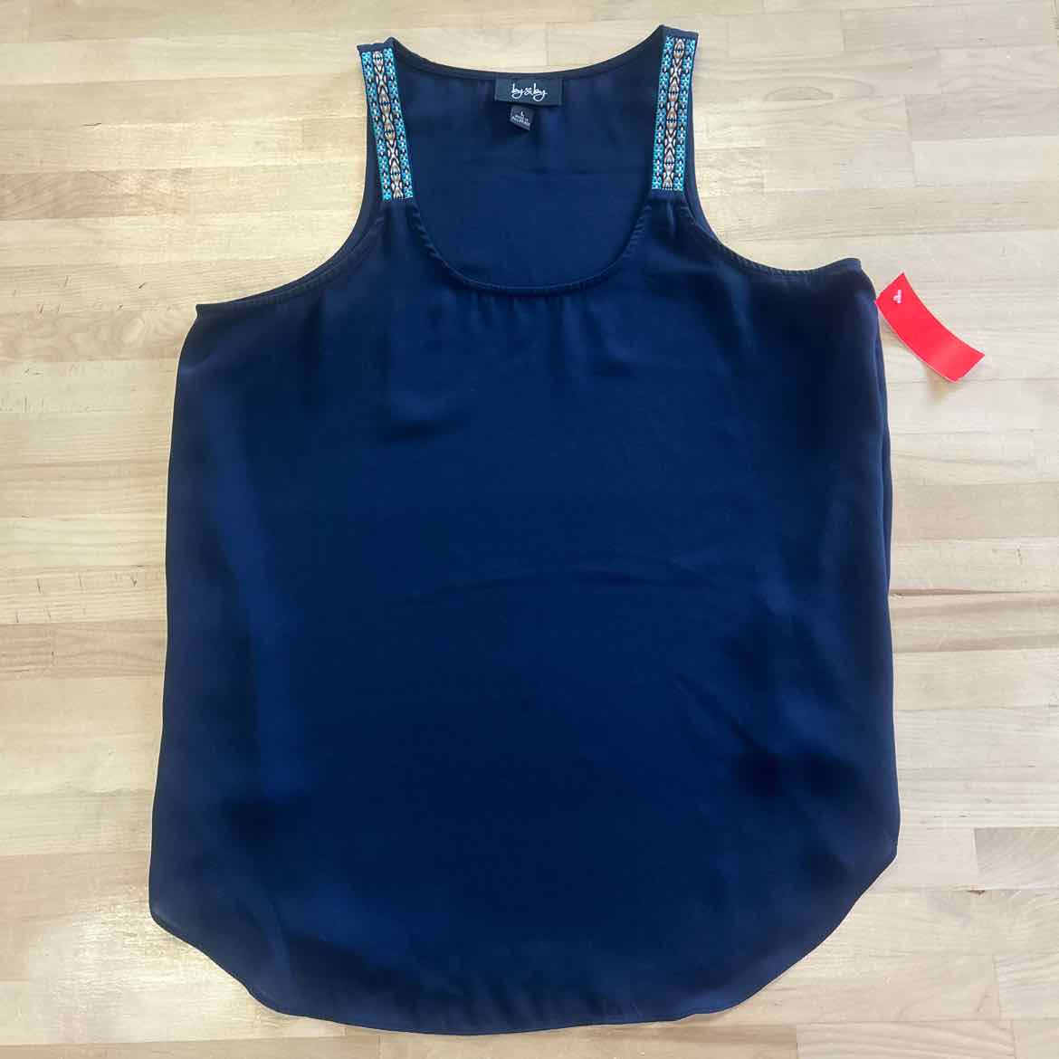 By & By Size L Blue Preloved Tank