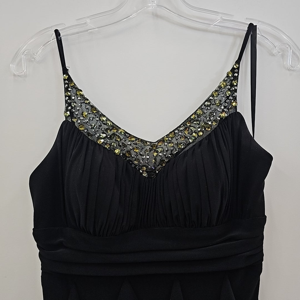 Betsy & Adam Size 4 Black Preloved Dress