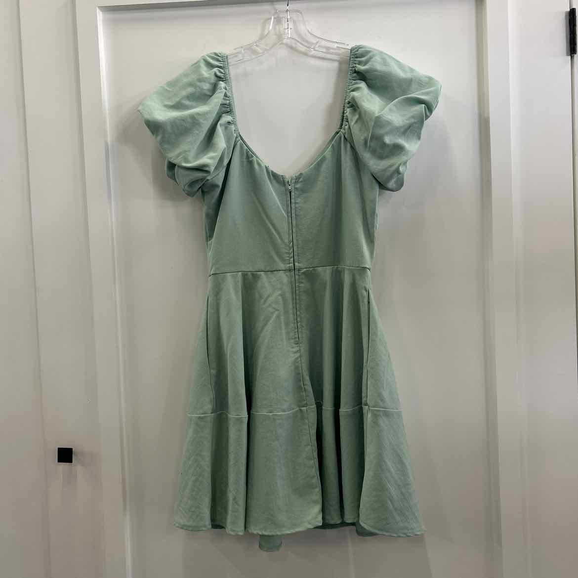 Altar'd State Size M Green Preloved Dress