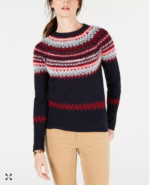 Tommy Hilfiger Size L Navy New Sweater