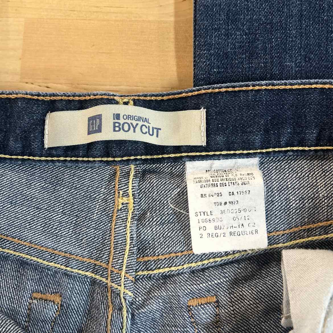 Gap Size 2 Blue Denim Preloved Jeans