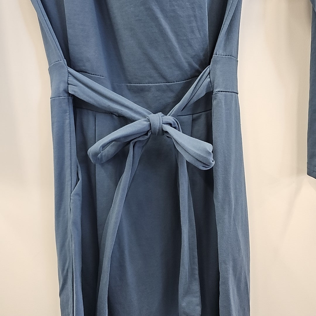 Pretty Garden Size S Blue Dress
