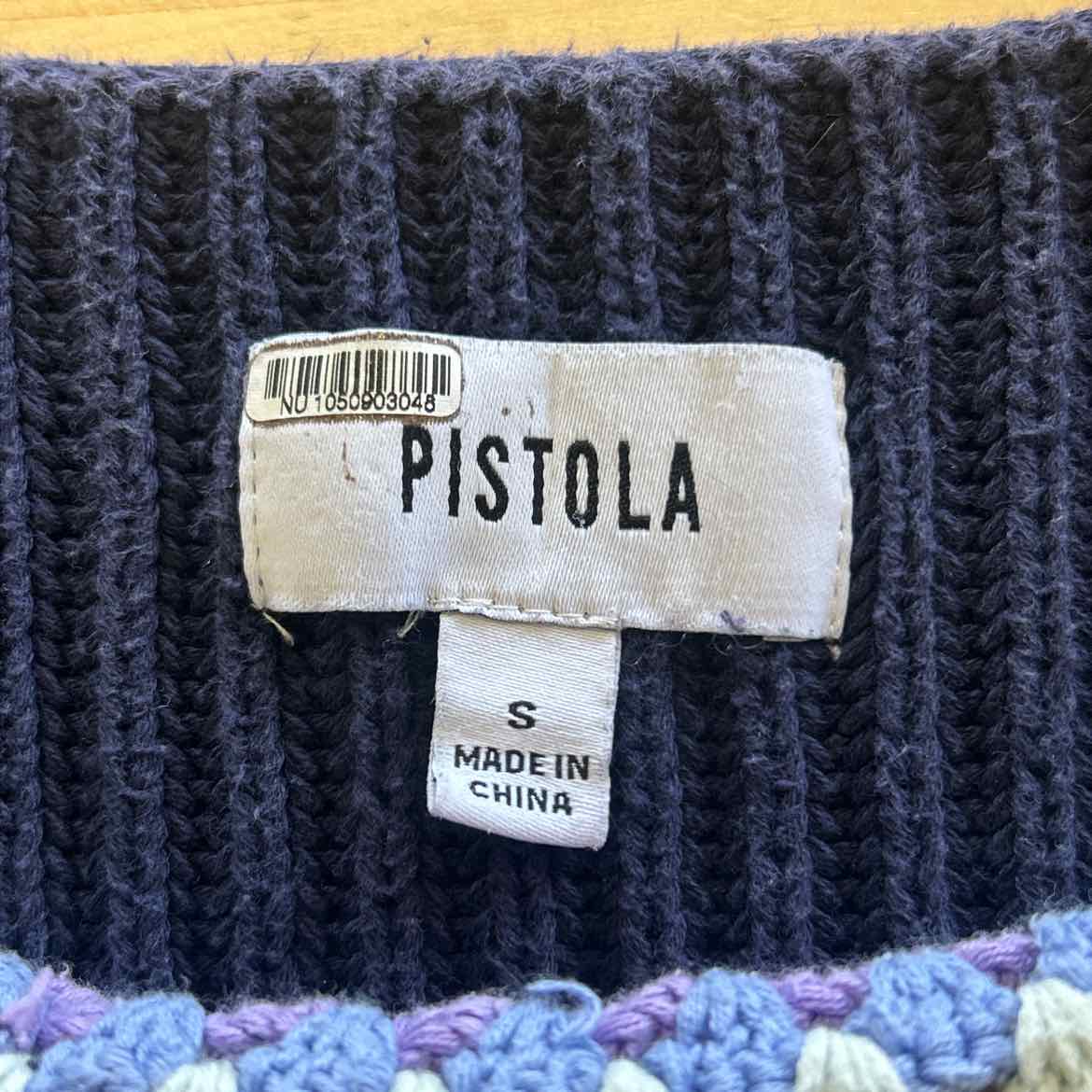 Pistola Size S Multi-Color Knit Preloved Tank
