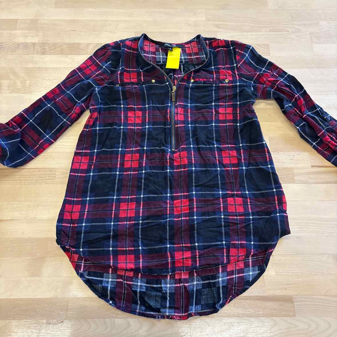 New Look Size S Red & black flannel