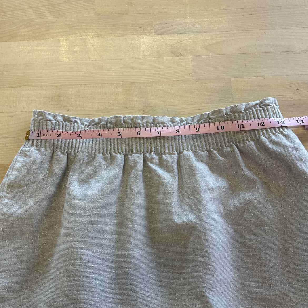 J Crew Size 2 Beige Preloved Skirt