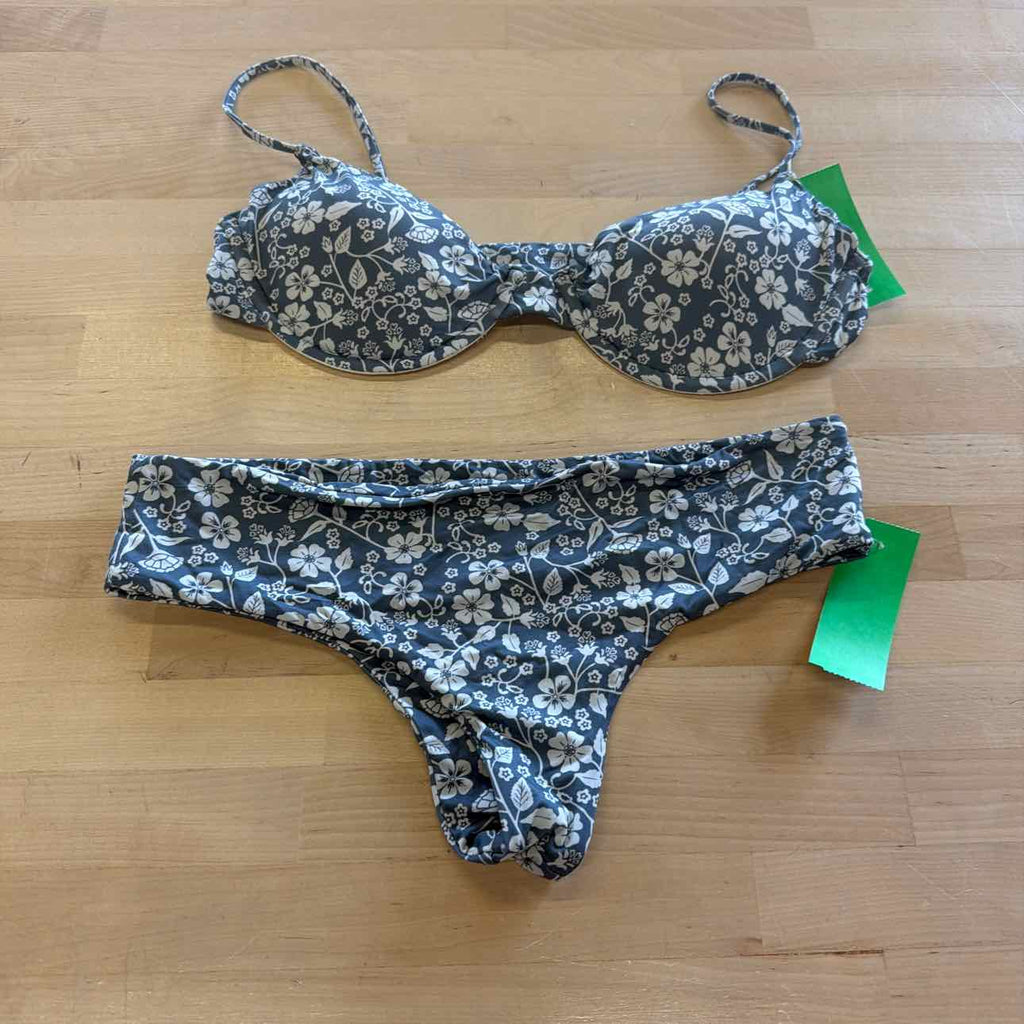 Mai Size S Gray Preloved Swimsuit