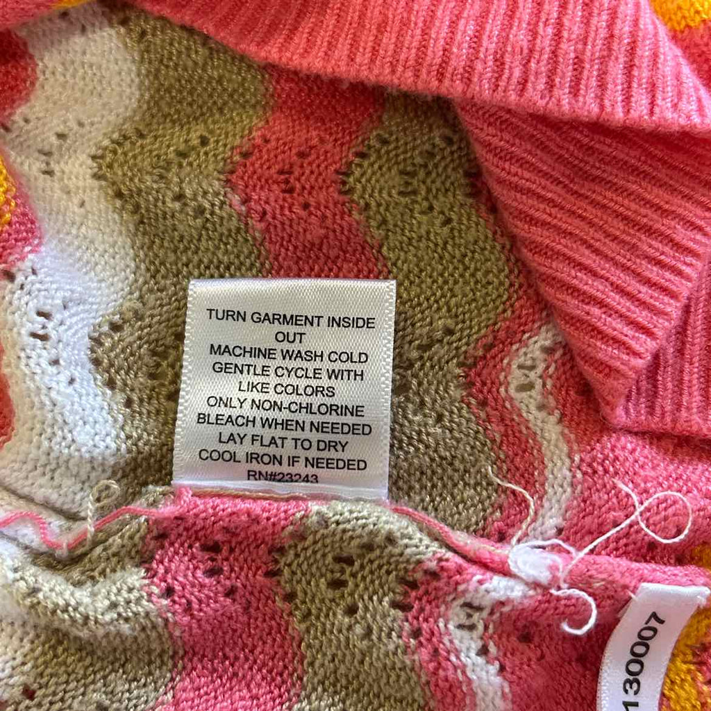 New York & Company Size L Pink Knit Preloved Knit Top