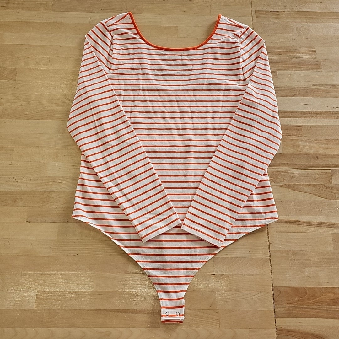 On 34th Women's Long-Sleeve Bodysuit