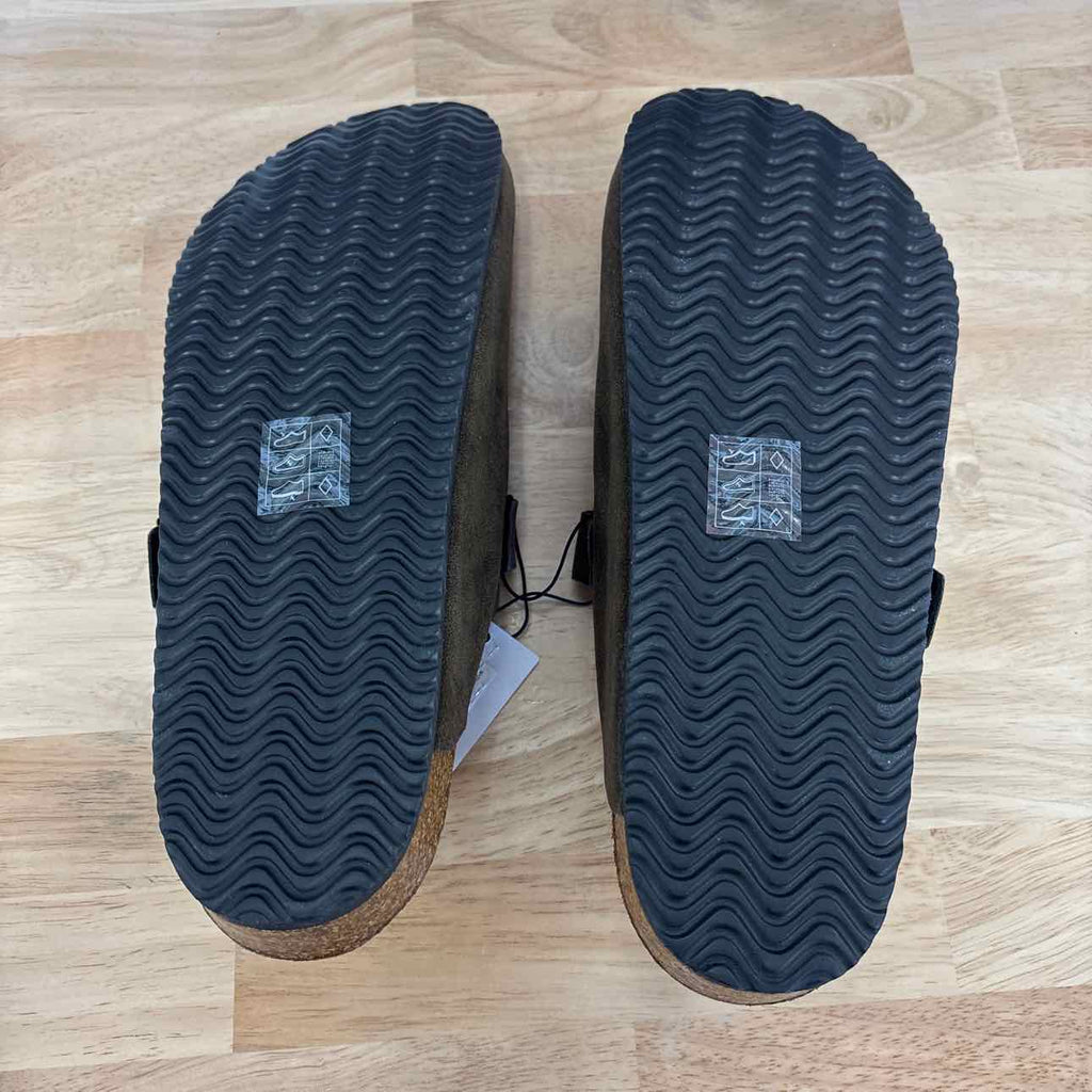 Cotton On Size 12 Brown MENS Slide Sandals