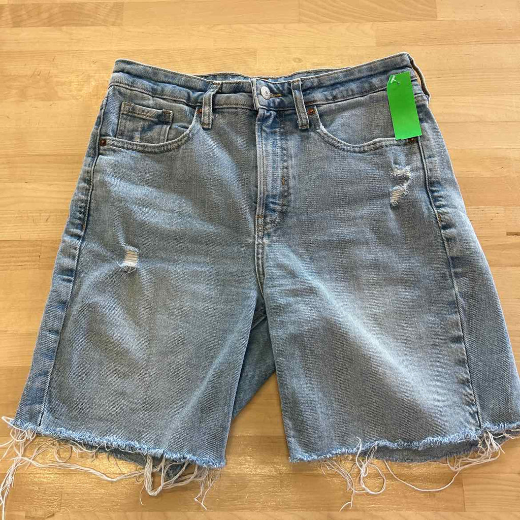 Old Navy Women Size 8 Blue Denim Preloved Shorts