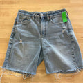 Old Navy Women Size 8 Blue Denim Preloved Shorts