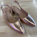 Naturalizer Size 5 Copper Preloved Slingbacks
