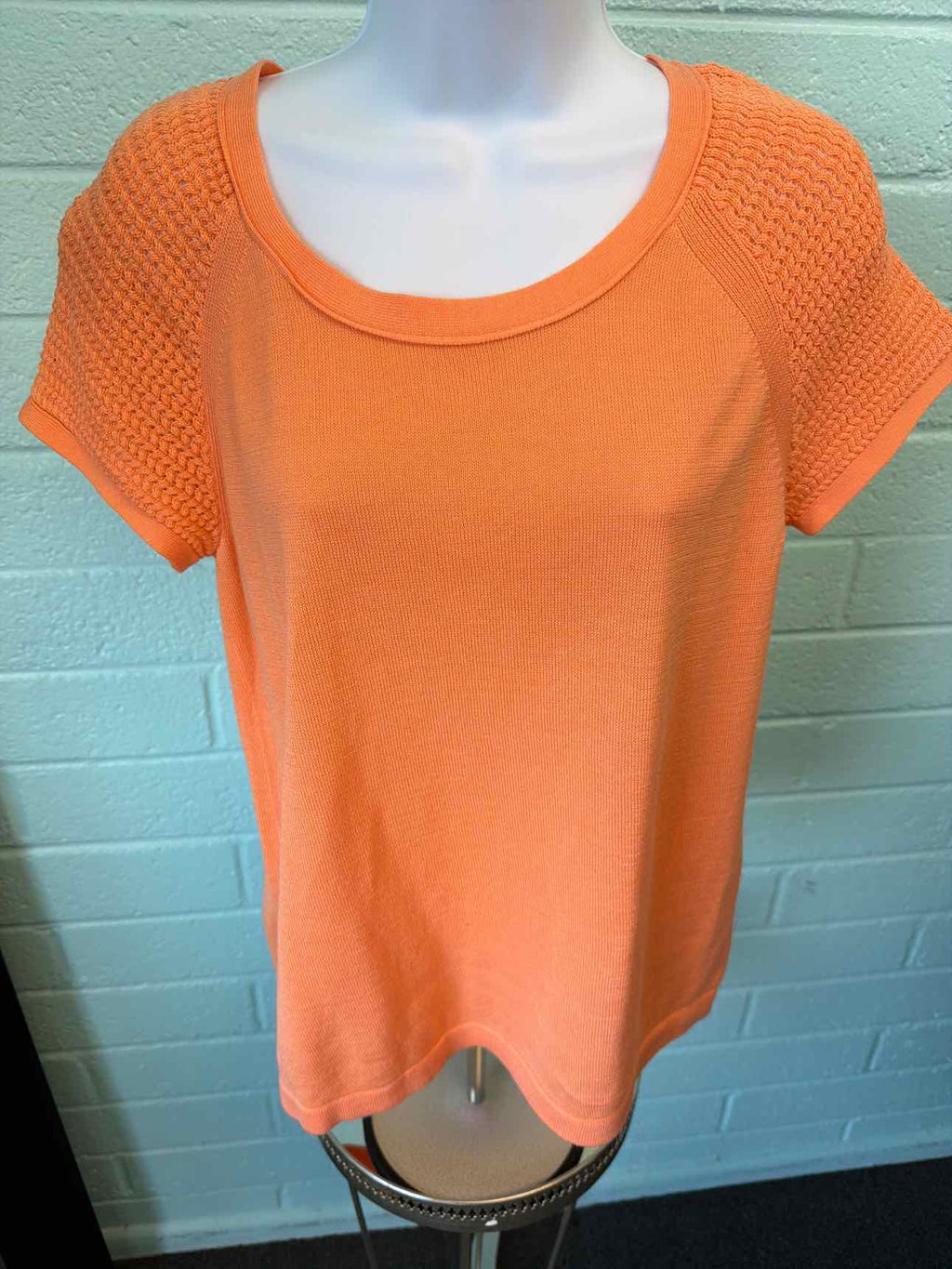 Jones New York Size L Peach Sweater