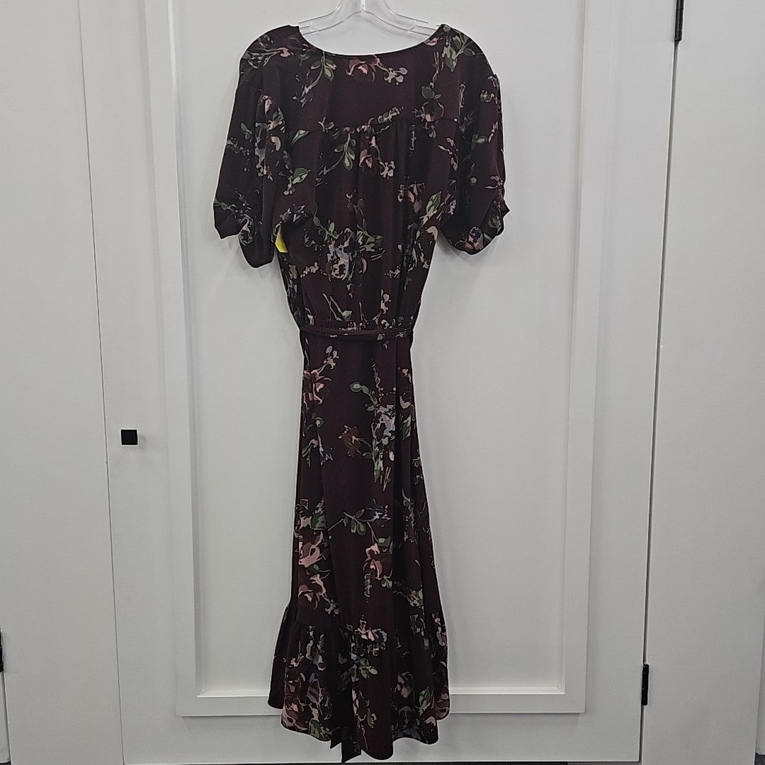 Ralph Lauren Size 18 Burgundy Dress