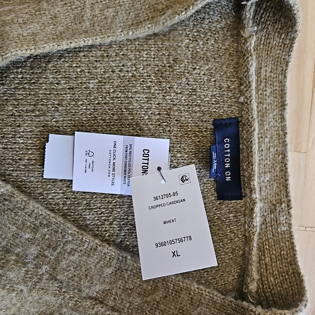 Cotton on Cropped Cardigan