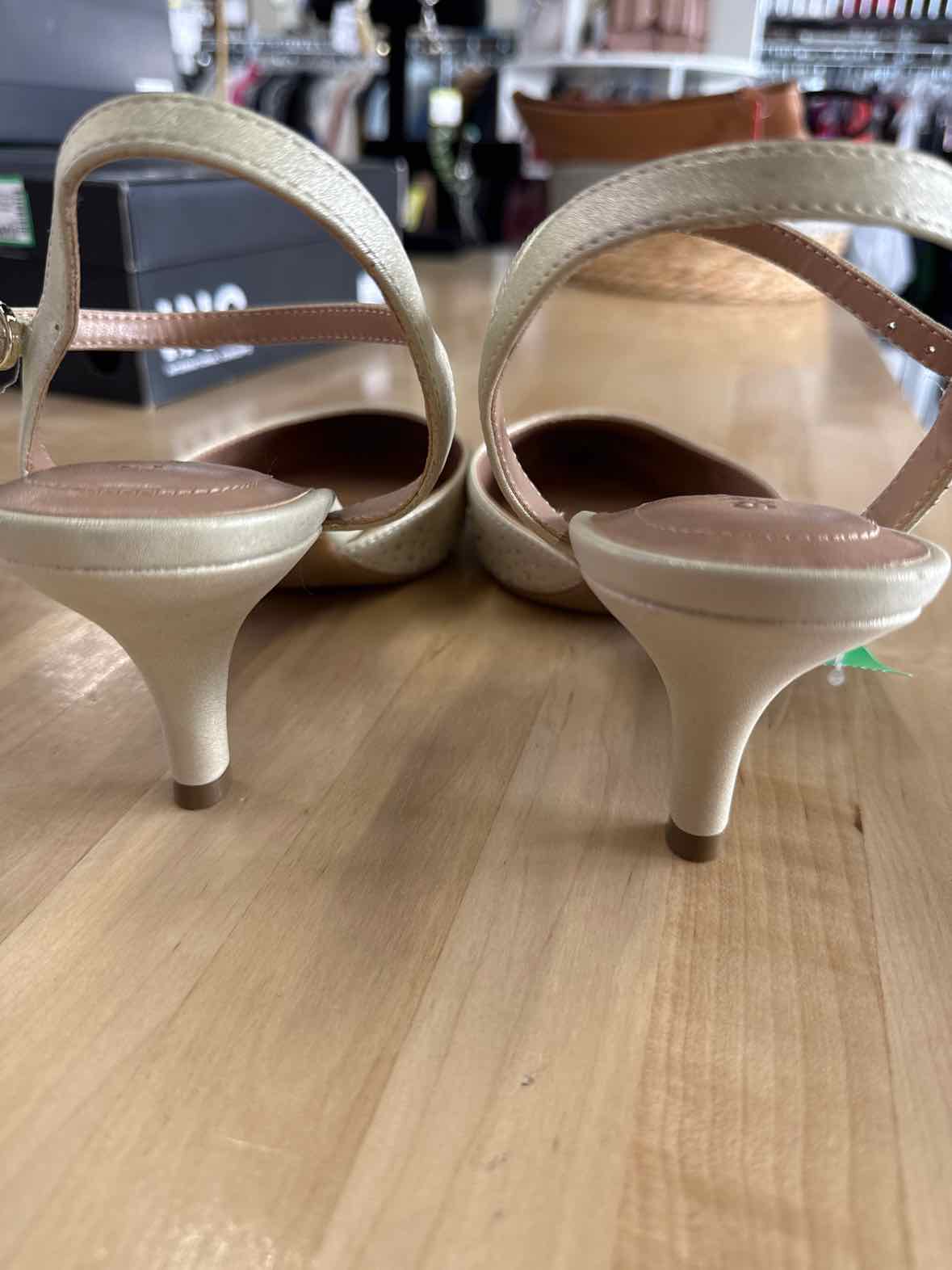 Style & Co. Gwenn Evening Shimmer Ankle strap Low Heels