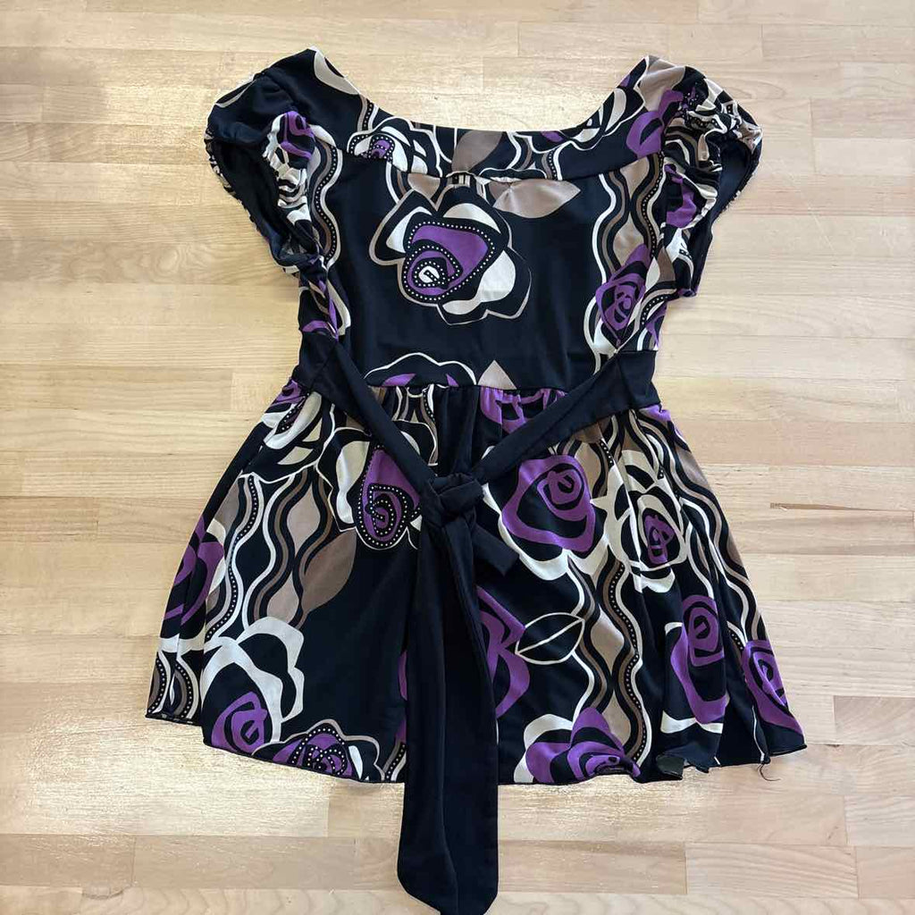 Olive & Oak Size XL Purple Blouse