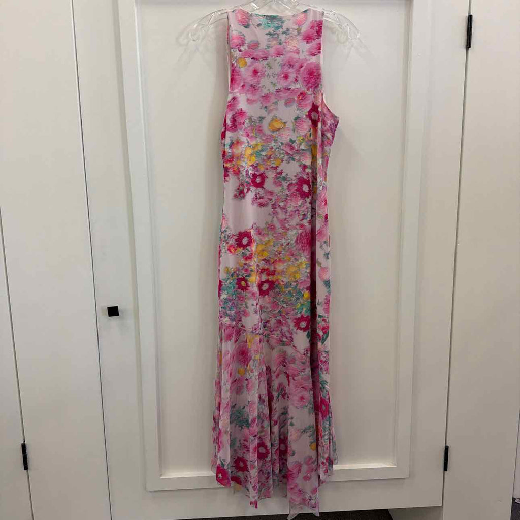 Steve Madden Women's Lanetta Asymmetric-Hem MIDI Dress - Pink Hydrangea