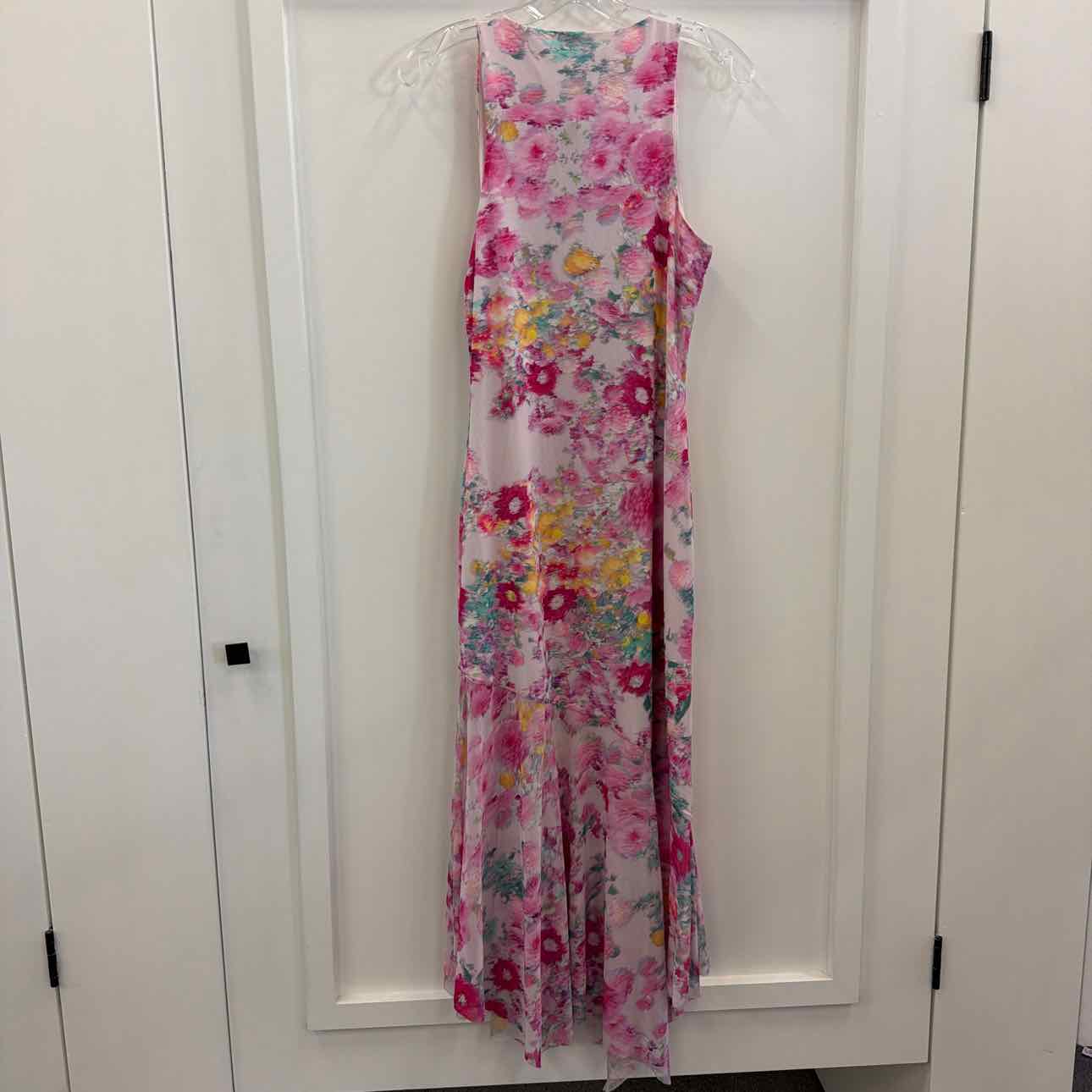 Steve Madden Women's Lanetta Asymmetric-Hem MIDI Dress - Pink Hydrangea